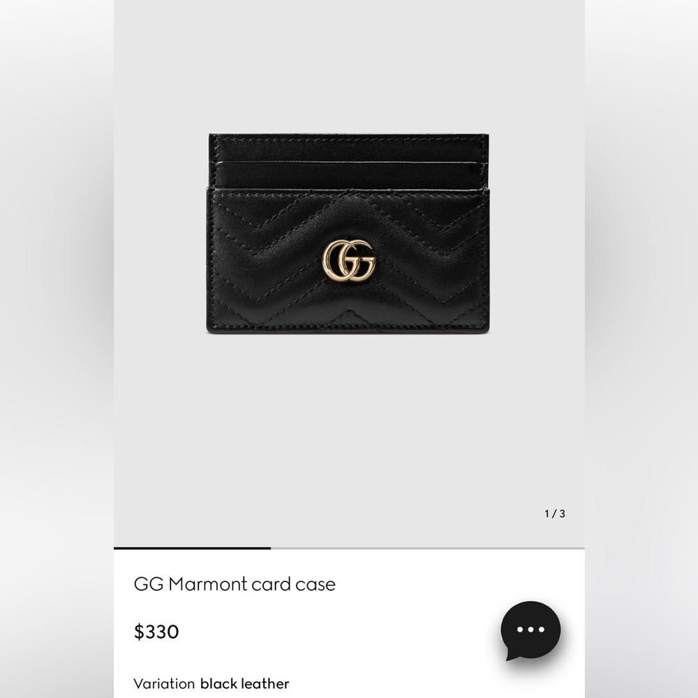 Gucci GG Marmont card case